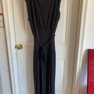 Cato Black Sleeveless Jumpsuit